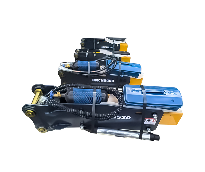 Main features of hydraulic breaker